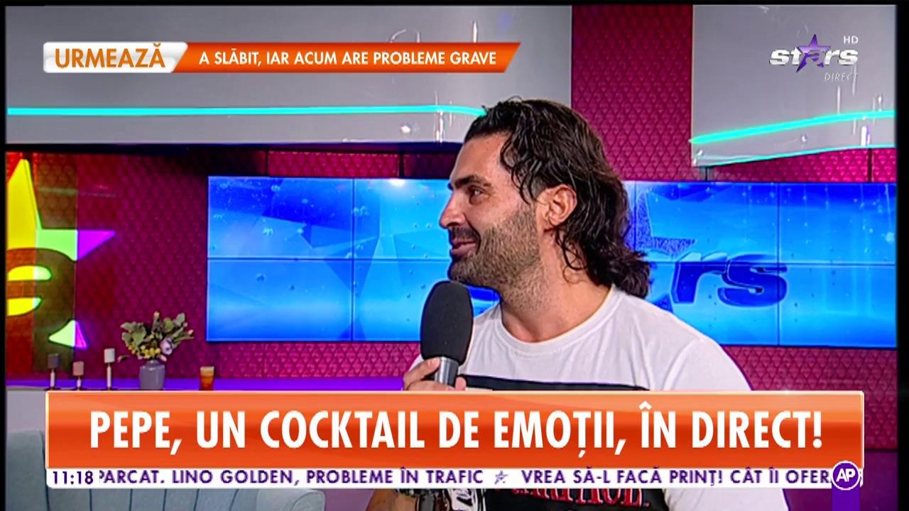 La mulți ani, Pepe! Artistul a fost sărbătorit &icirc;n avans la Star Matinal