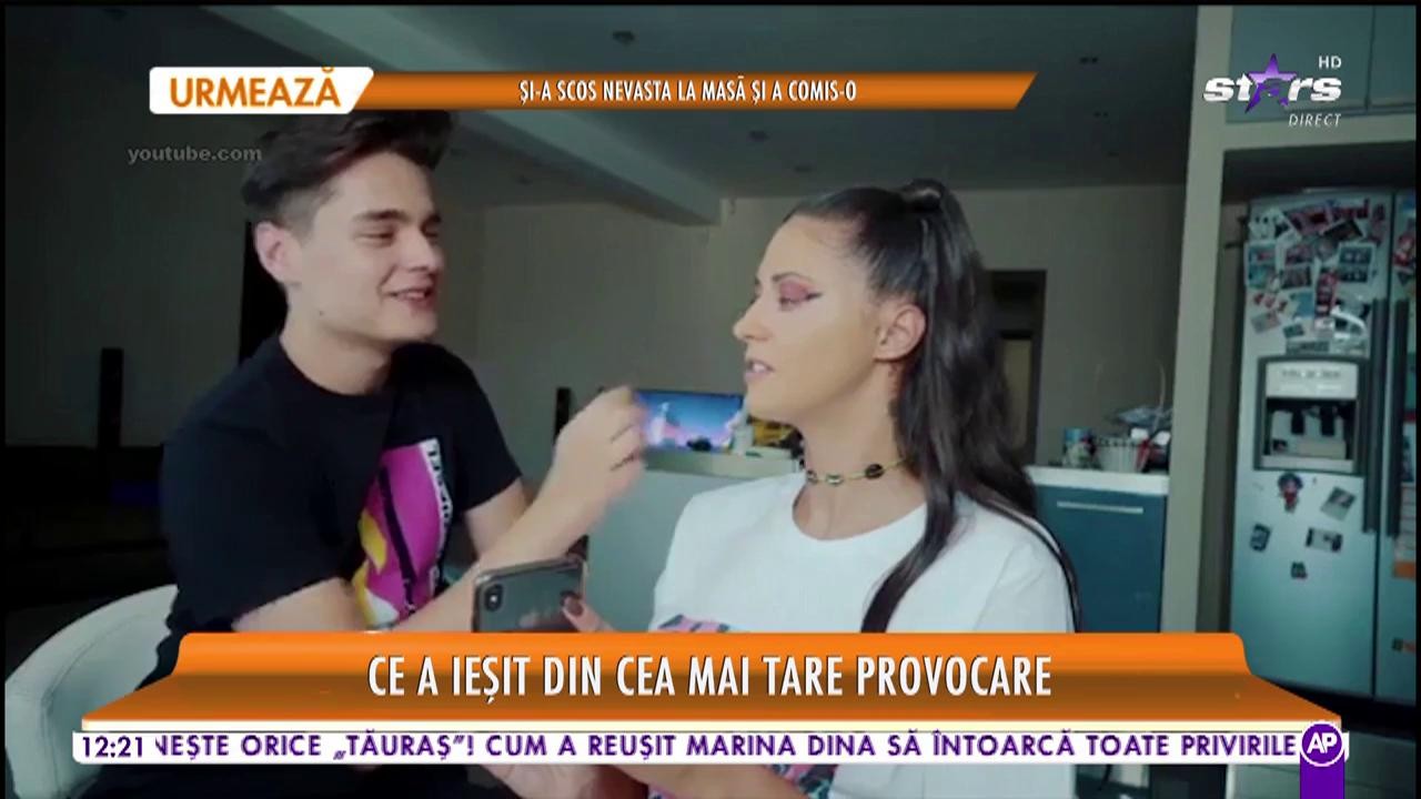 Cea mai mare provocare pentru Selly! I-a făcut un make-up Antoniei!