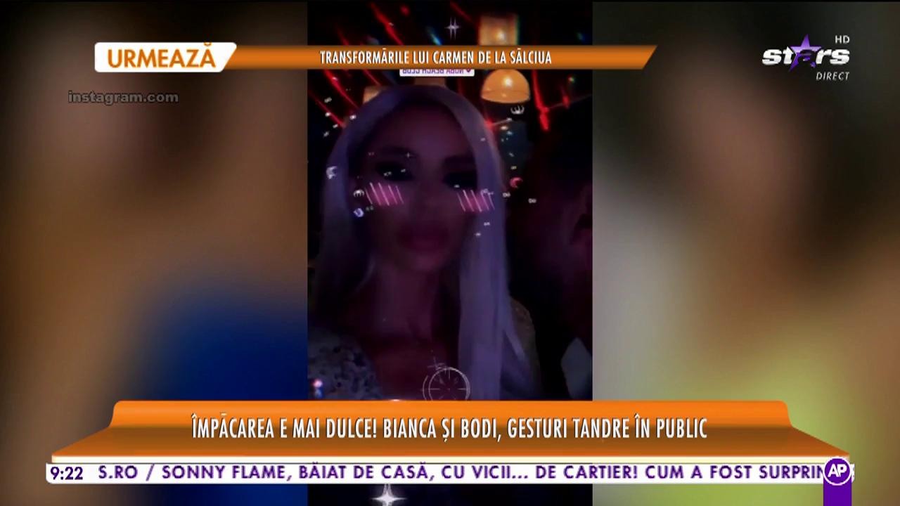 Alex Bodi şi Bianca Drăguşanu au petrecut cu şampanie scumpă şi artificii &icirc;ntr-un club de fiţe!