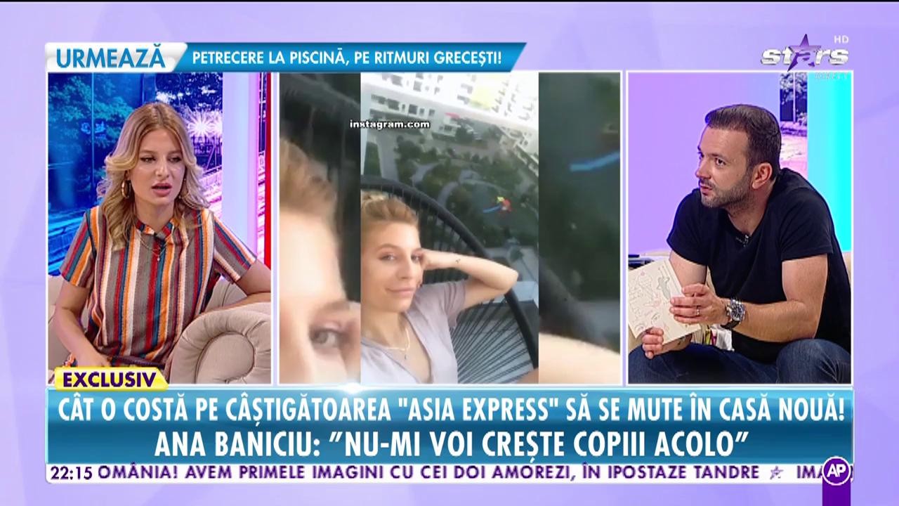 Răi da buni. C&acirc;t o costă pe Ana Baniciu, c&acirc;știgătoarea Asia Express, să se mute &icirc;n casă nouă