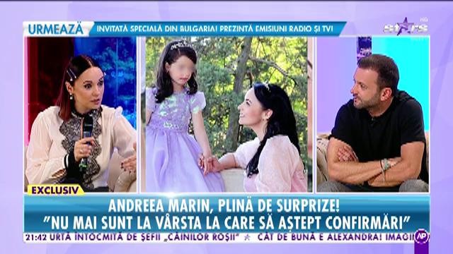 Răi da buni. Andreea Marin, plină de surprize: Sunt la v&acirc;rsta la care &icirc;mi doresc să fiu mai bună pentru copilul meu