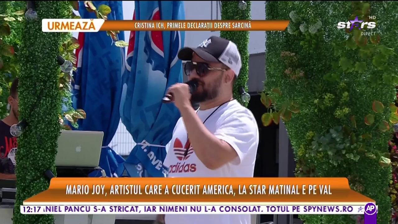 Mario Joy, rom&acirc;nul care a cucerit America, la Star Matinal e pe Val!