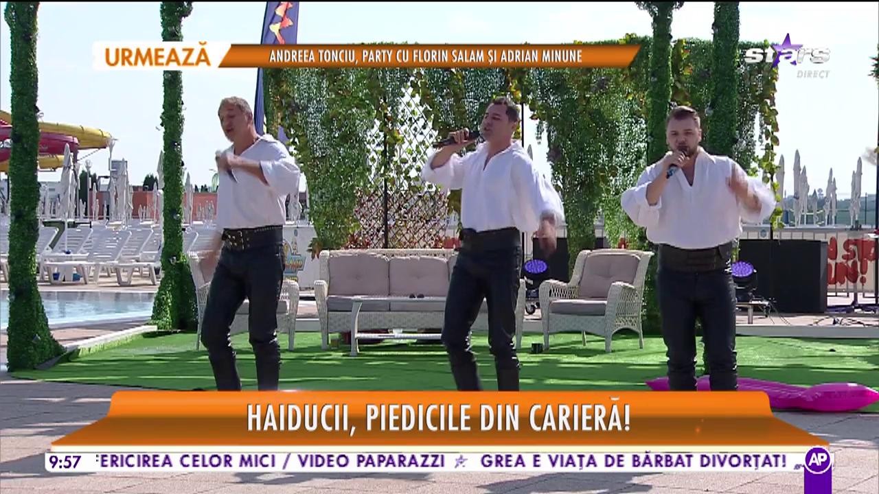 Haiducii c&acirc;ntă, la Star Matina, melodia "Zi, Mărie, Mărioară"