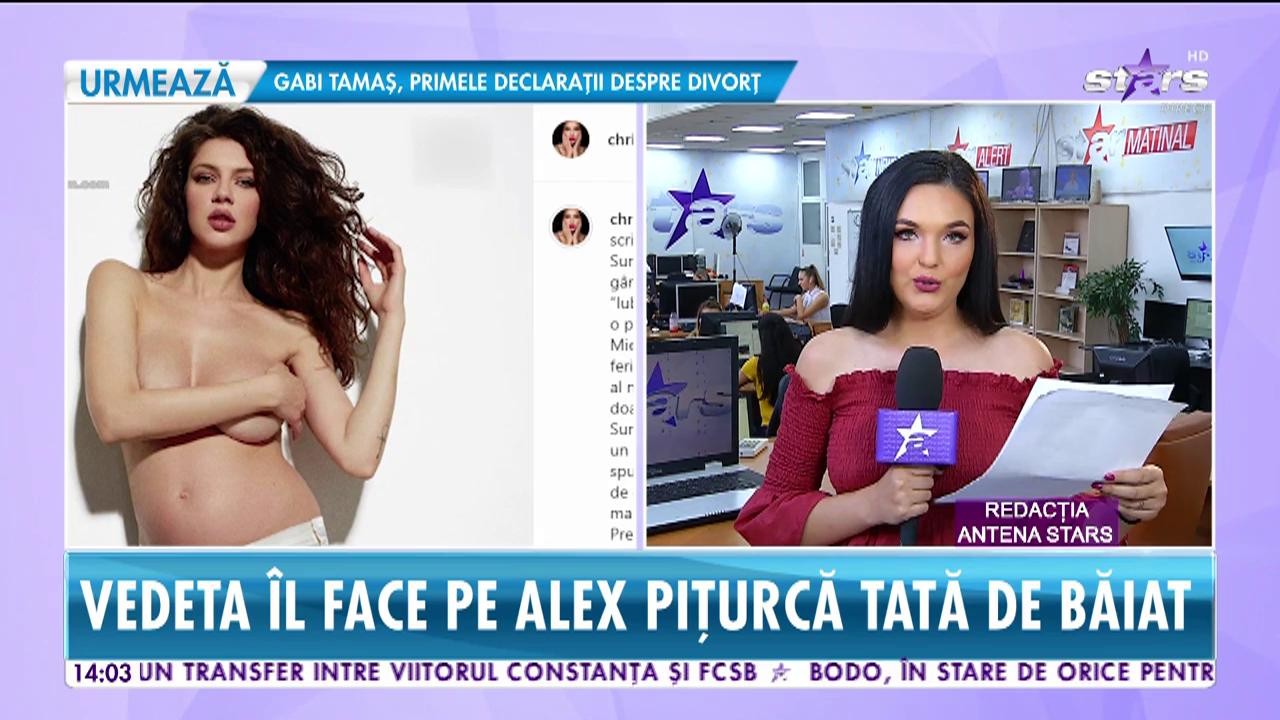 Cristina Ich este &icirc;nsărcinată &icirc;n şase luni! Şatena a făcut primele declaraţii despre sarcină: "Ich, nu mai ești singură!"
