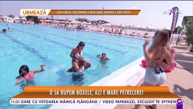 Star Matinal. Natala Mateuţ şi Mike Diamondz, show de zile mari, &icirc;n piscină!