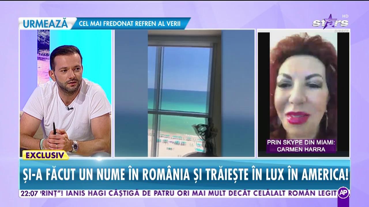 Răi da buni. Carmen Harra, viață de lux &icirc;n America! Cum arată apartamentul &icirc;n care se relaxează