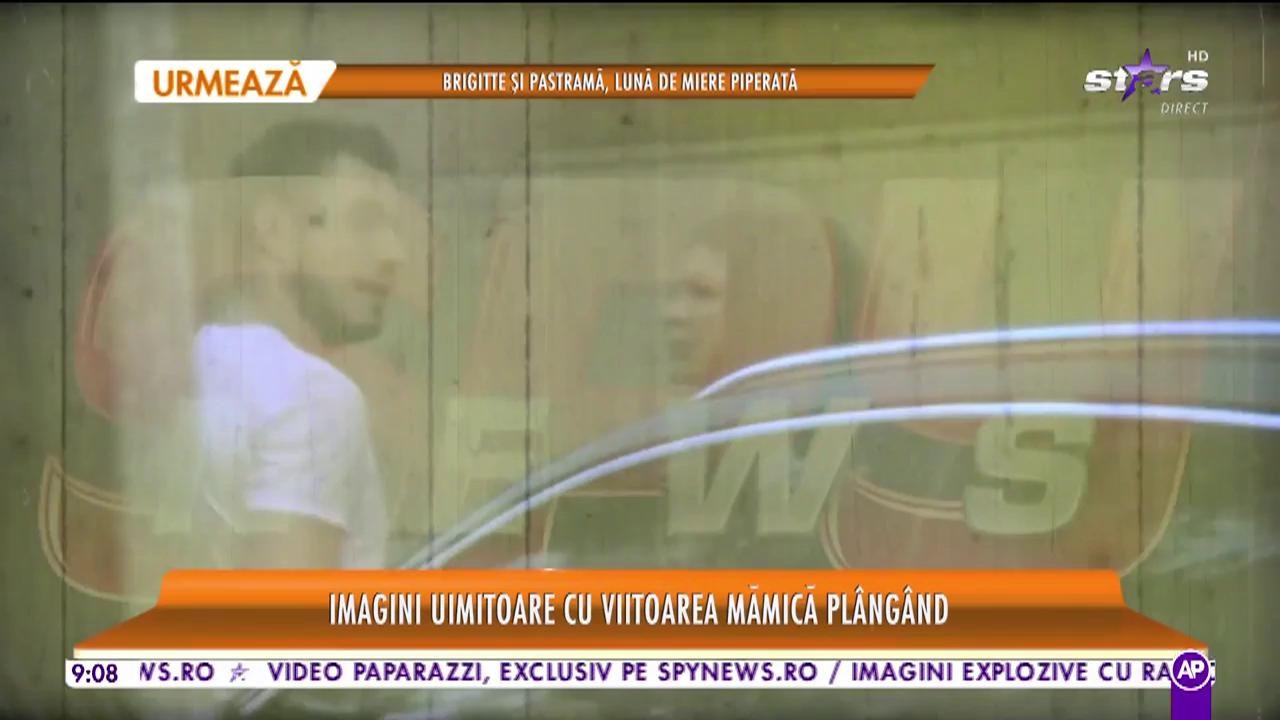 Star Matinal. Probleme &icirc;ntre Cristina Ich şi Alex Piţurcă? Imagini uimitoare cu viitoarea mămică pl&acirc;ng&acirc;nd