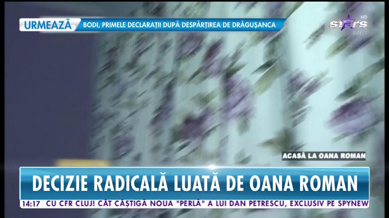 Decizie radicală luată de Oana Roman! Vedeta &icirc;şi vinde apartamentul
