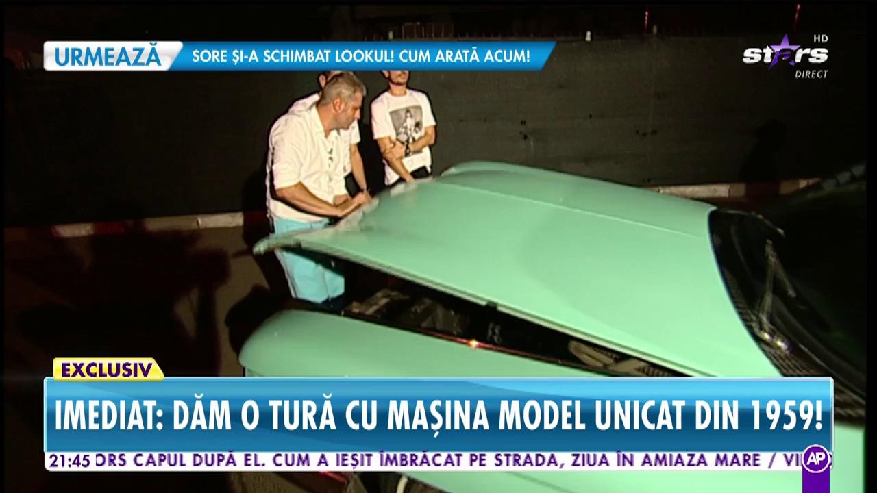 Răi da buni. Dăm o tură cu mașina model unicat din 1959! Colecţionarul de automobile ne arată comorile din garaj!