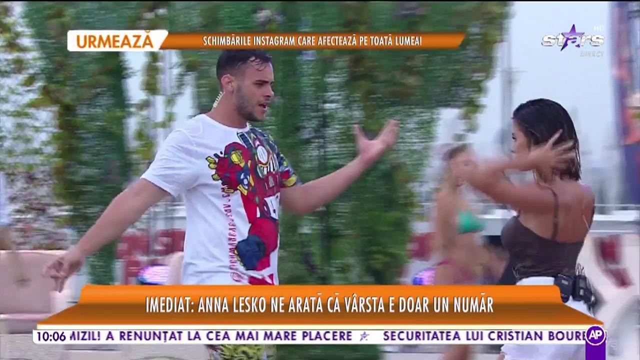 Star Matinal. Imagini incendiare, &icirc;n direct! Natalia Mateuț și Mircea Eremia au dans senzual &icirc;n ploaie, apoi s-au aruncat &icirc;n piscină