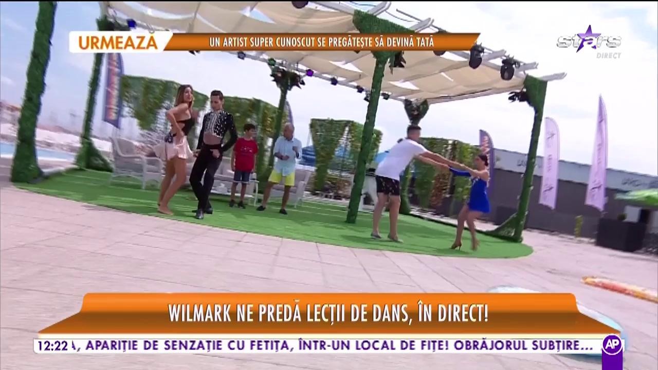 Star Matinal. Wilmark ne predă lecții de dans, &icirc;n direct!