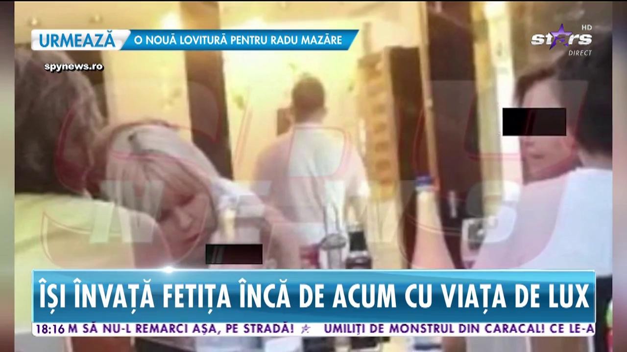 Elena Udrea &icirc;şi &icirc;nvaţă fetiţa &icirc;ncă de acum cu viaţa de lux