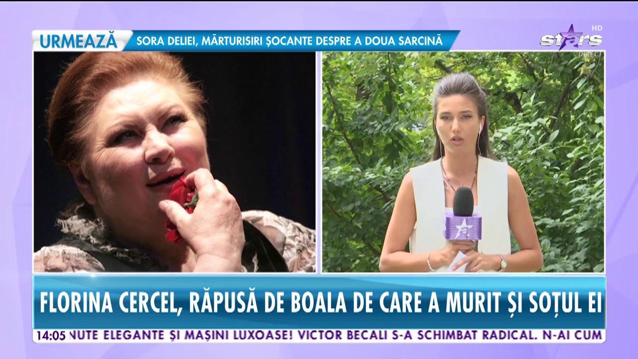 Star News. Marea actriţă Florina Cercel a murit la v&acirc;rsta de 76 de ani
