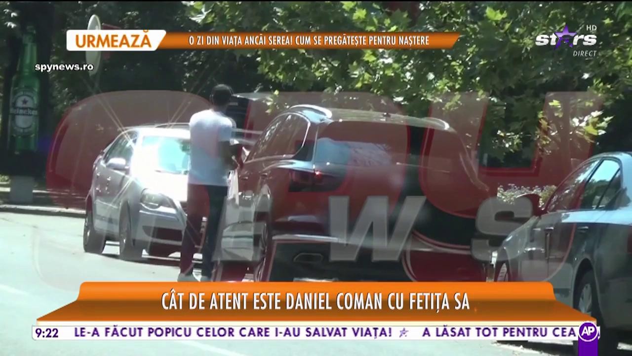 Star Matinal. Daniel Coman, un tătic de nota 10! C&acirc;t de atent este fostul fotbalist cu fetița sa
