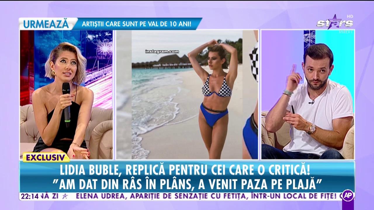 Lidia Buble dă replica celor care o critică după fotografiile hot din vacanţă!