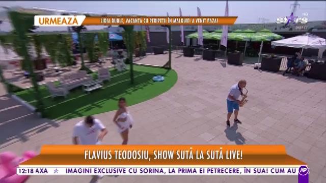 Star Matinal. Flavius Teodosiu, show sută la sută live! El este regele saxofonului din Rom&acirc;nia