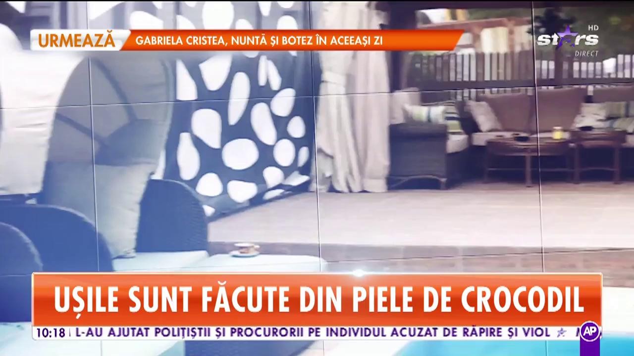 Star Matinal. Imagini spectaculoase din vila lui Brigitte Pastramă! Piscina din faţa casei a costat jumătate de milion de euro