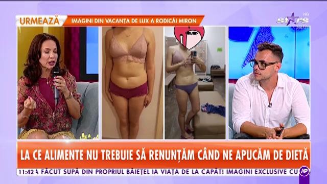 Star Matinal. Cori Grămescu ne ajută să slăbim corect. La ce alimente trebuie să renunțăm c&acirc;nd ne apucăm de dietă