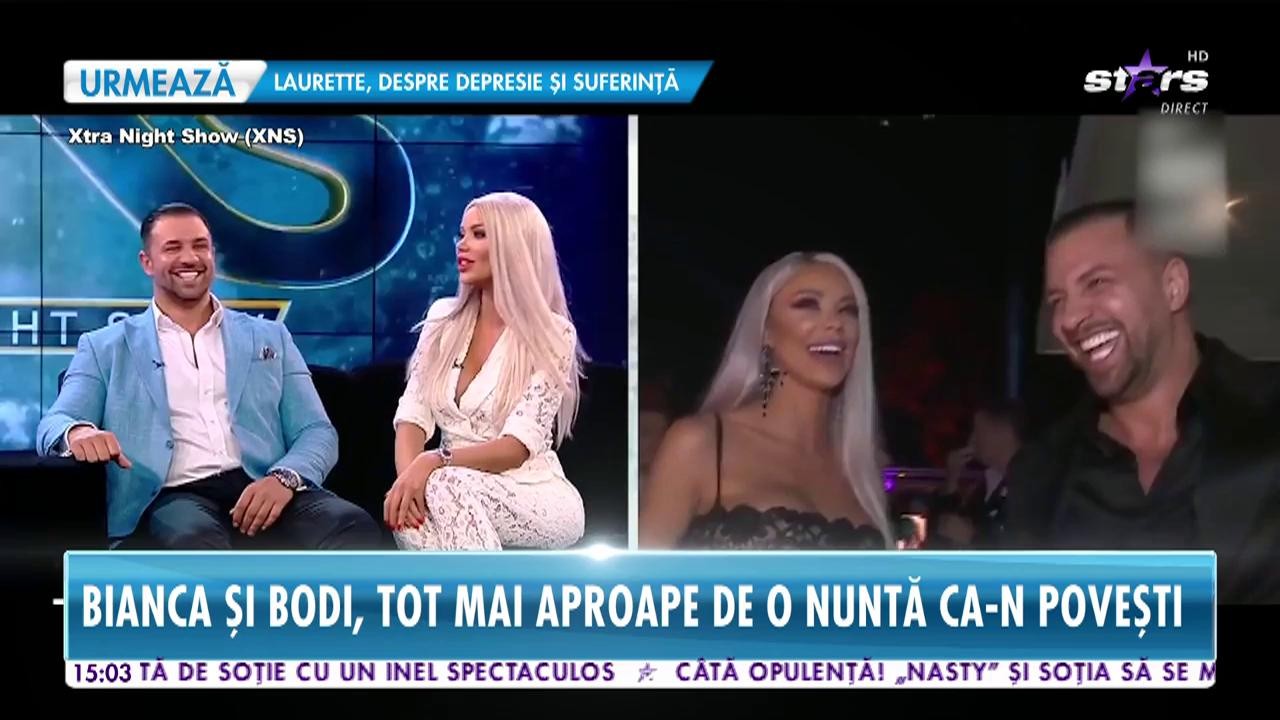 Star News. Bianca Drăguşanu şi Alex Bodi au sărbătorit cererea &icirc;n căsătorie! S-au delectat cu preparate scumpe și și-au spus cuvinte dulci