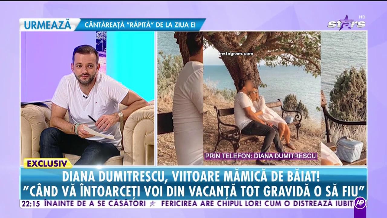 Diana Dumitrescu, viitoare mămică de băiat!