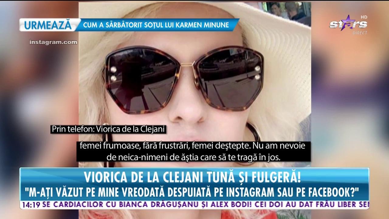 Star News. Viorica de la Clejani tună şi fulgeră! Sare la g&acirc;tul domnişoarelor care se dau la bărbaţii &icirc;nsuraţi!