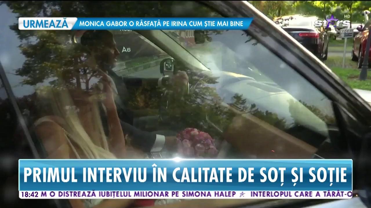Alex Bodi şi Bianca Drăguşanu, primul interviu &icirc;n calitate de soţ şi soţie