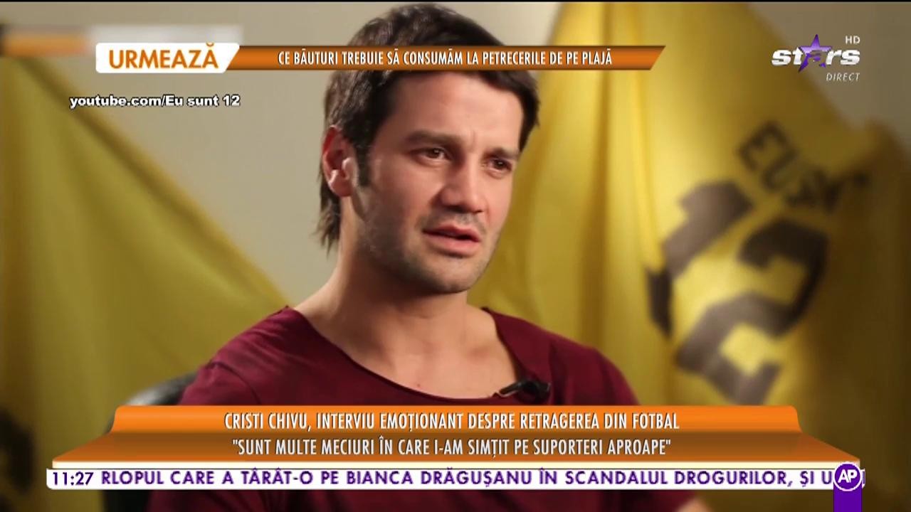 Star Matinal. Cristi Chivu, interviu emoționant despre retragerea din fotbal: Sunt multe meciuri &icirc;n care i-am simțit pe suporteri aproape