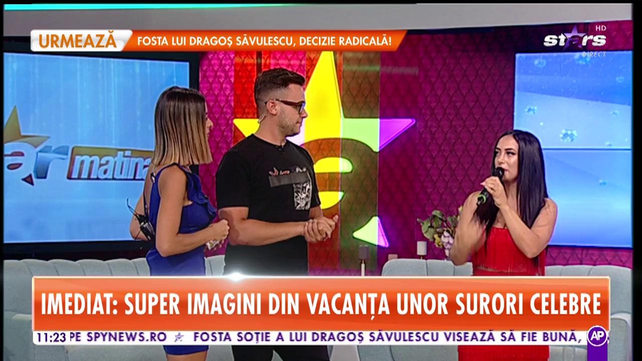 Moment incendiar la Star Matinal! C&acirc;ntăreața Seeya s-a pupat cu Mircea Eremia