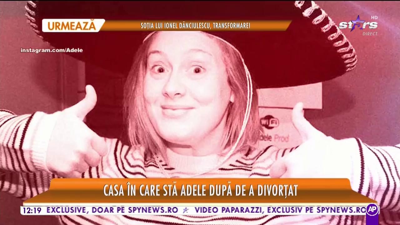 Casa &icirc;n care sta Adele după divorţ