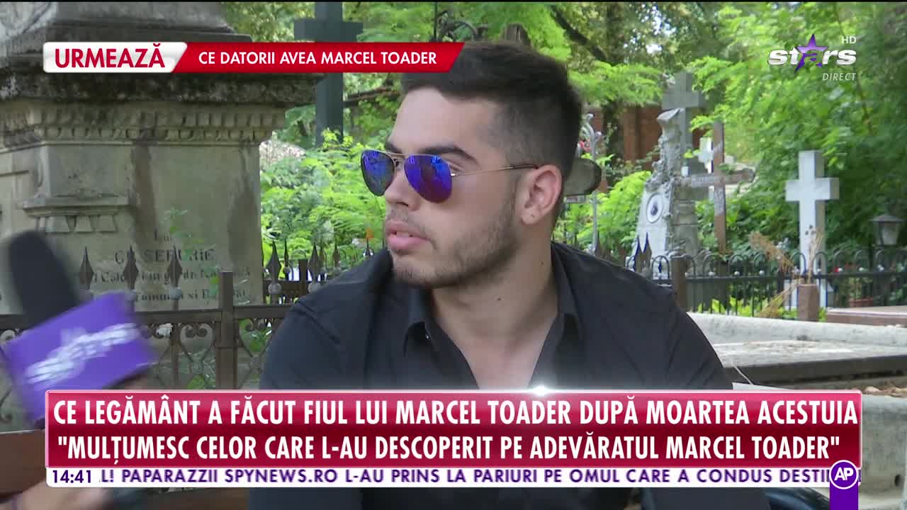 Ce legăm&acirc;nt a făcut fiul lui Marcel Toader după moartea afaceristului