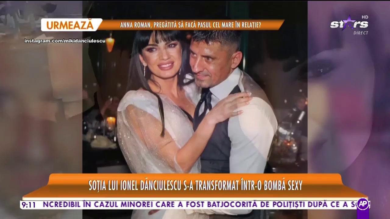 Soţia lui Ionel Dănciulescu s-a transformat &icirc;ntr-o bombă sexy