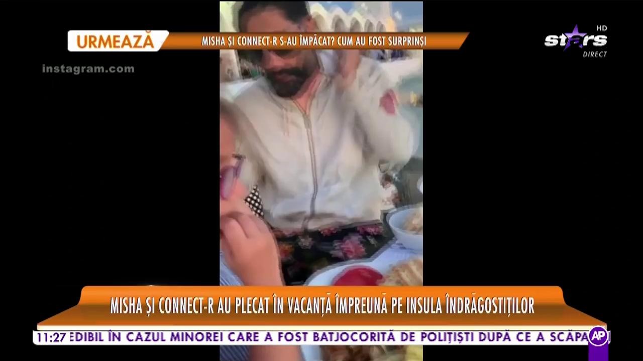 Misha şi Connect-R au plecat &icirc;n vacanţă &icirc;mpreună &icirc;n Santorini