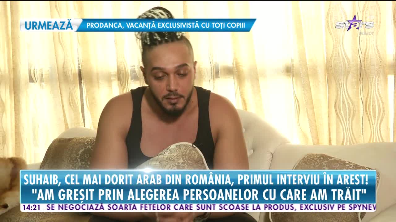 Suhaib, cel mai dorit arab din Rom&acirc;nia, primul interviu &icirc;n arest