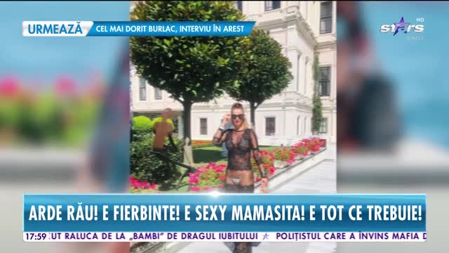 Star News. Imagini de infarct cu Anamaria Prodan, &icirc;n vacanţă