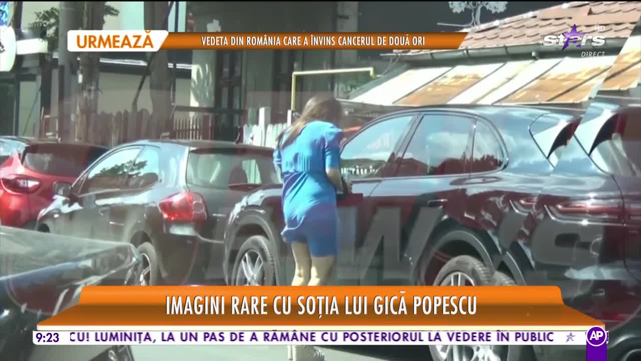 Soţia lui Gică Popescu, pusă &icirc;n &icirc;ncurcătură &icirc;n mijlocul străzii!