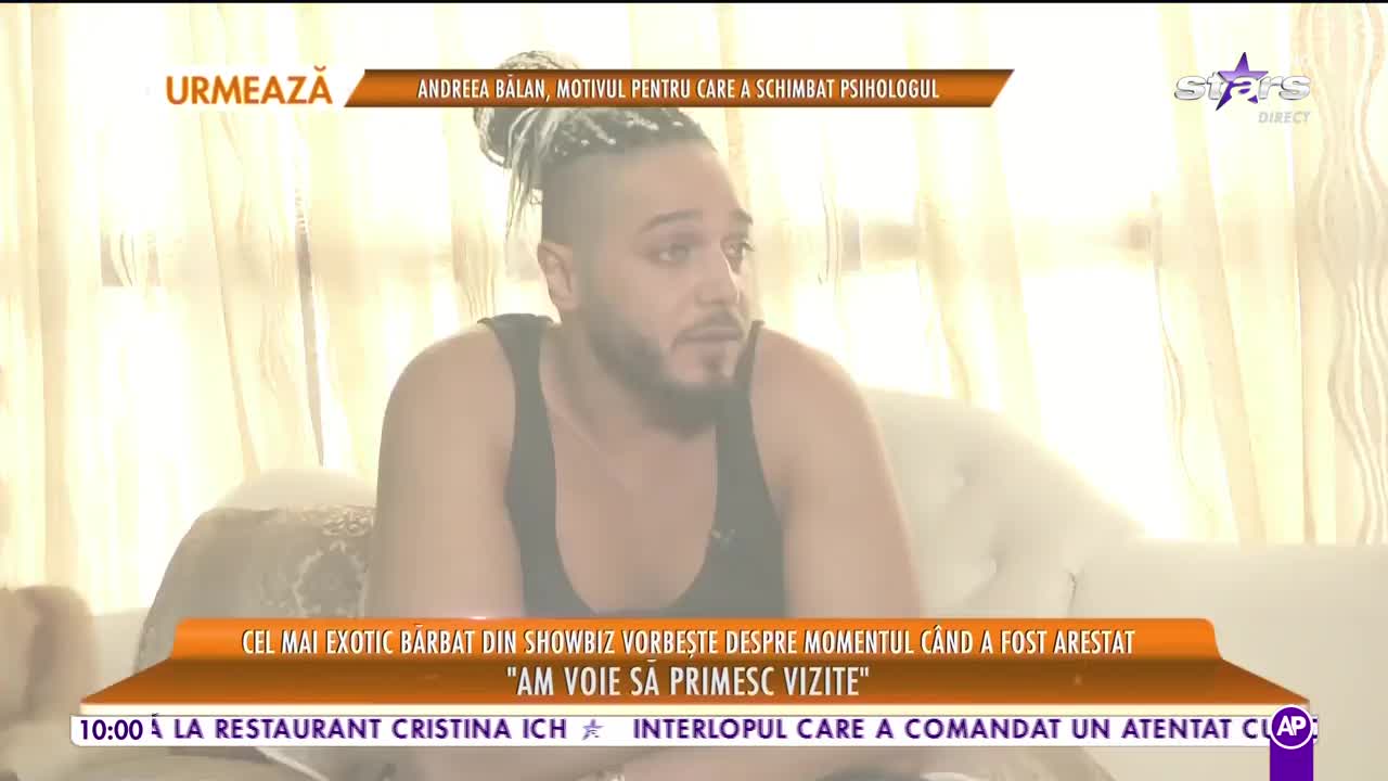 Suhaib, cel mai exotic bărbat din showbiz, despre momentul c&acirc;nd a fost arestat!