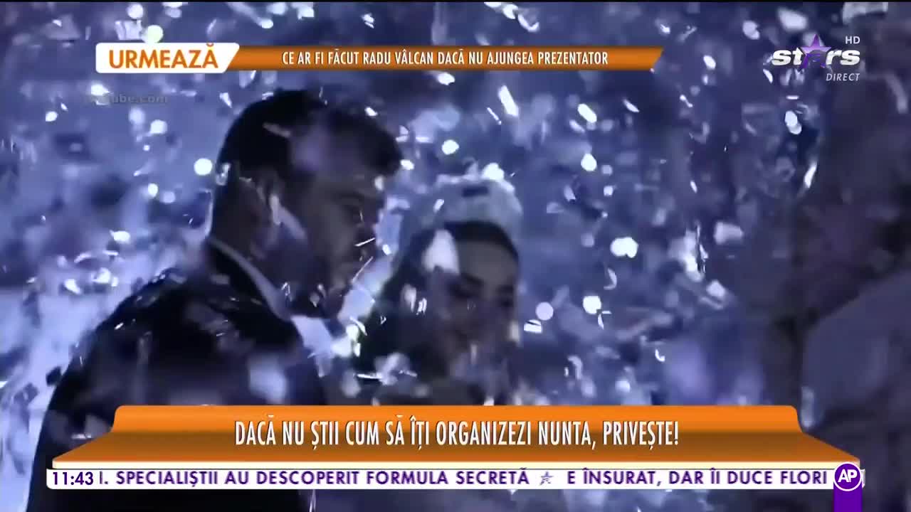 Star Matinal e pe val! O nuntă de poveste. Mireasa și-a făcut apariția &icirc;ntr-un mod spectaculos