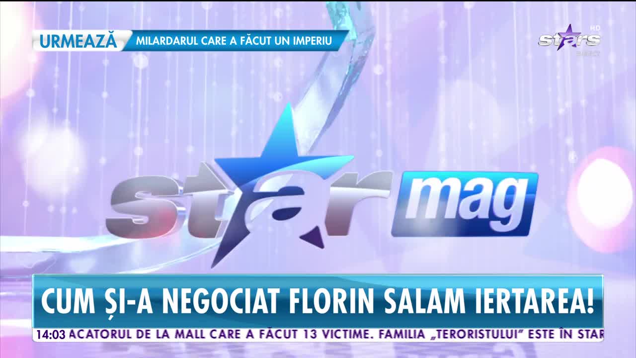 Star News. C&acirc;t l-a costat pe Florin Salam ca cei care l-au amenințat cu moartea să se răzg&acirc;ndească