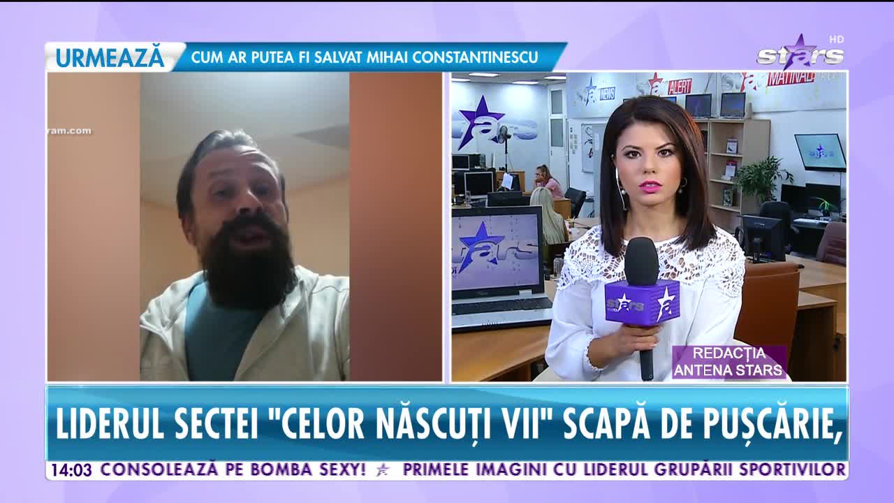 Star News. Liderul sectei Celor născuți vii scapă de pușcărie