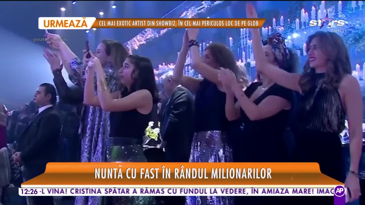 Star Matinal e pe val! Nuntă cu fast &icirc;n r&acirc;ndul milionarilor. Totul a fost pregătit p&acirc;nă &icirc;n cel mai mic detaliu