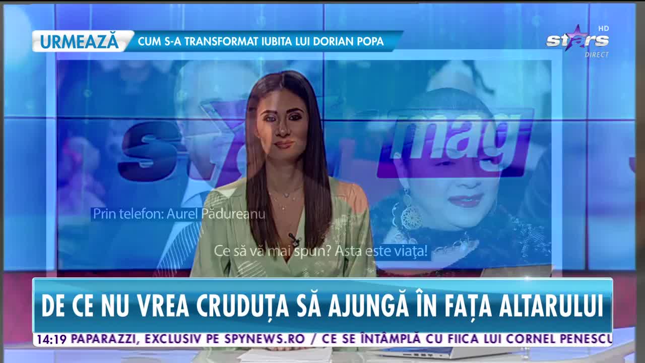Star News. Familia Corneliei Catanga, urmărită de blesteme? Aurel Pădureanu: Mă rog &icirc;n permanență lui Dumnezeu