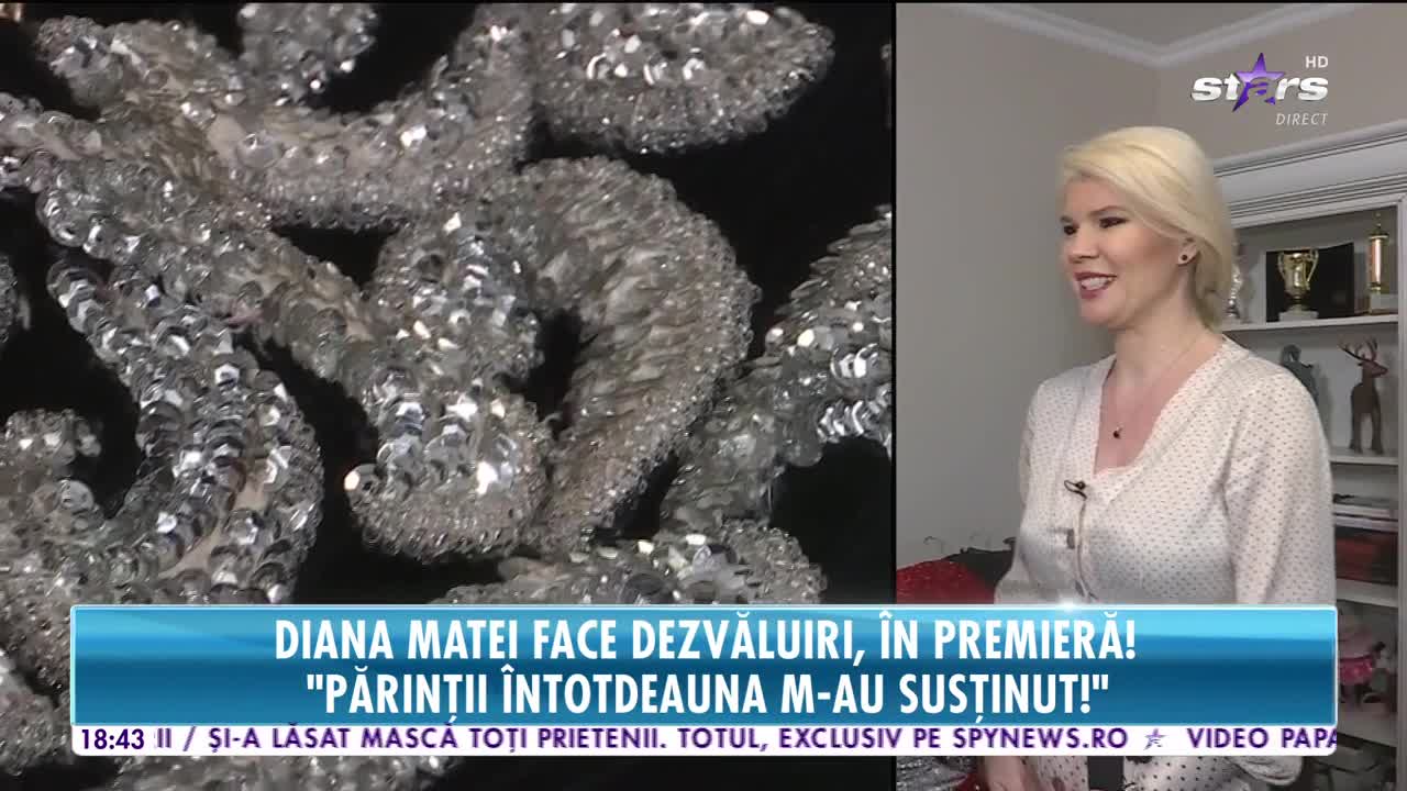 Diana Matei, dezvăluiri &icirc;n premieră! Interpreta dă tot din casă!