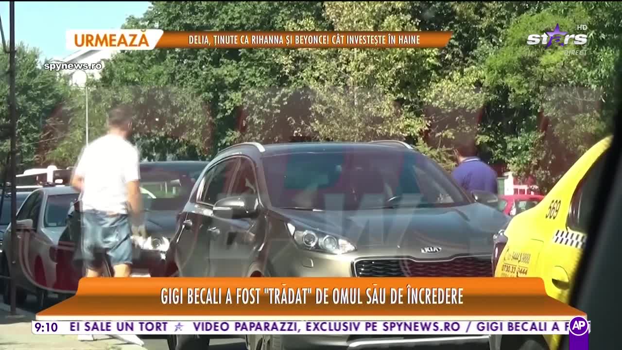 Gigi Becali a fost "trădat" de omul său de &icirc;ncredere! Cum l-au surprins paparazzii pe Ionuţ Luţu
