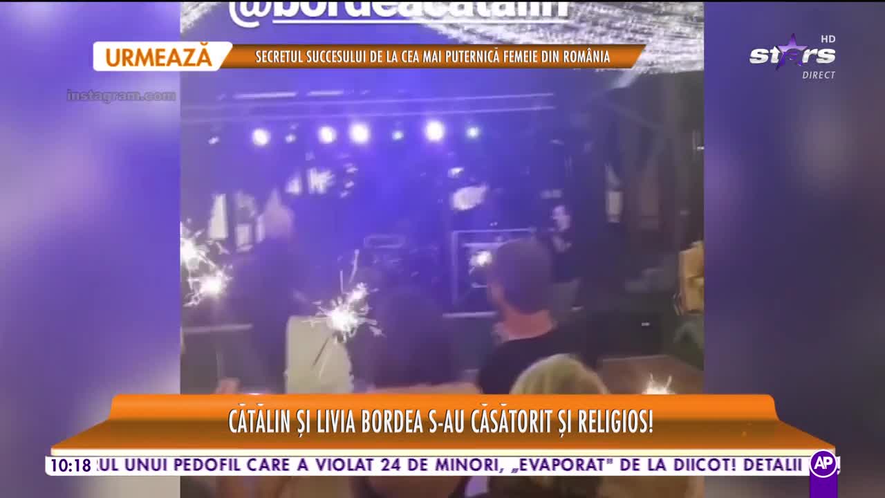 Imagini, &icirc;n premieră, de la nuntă lui Cătălin Bordea!  Co-prezentatorul emisiunii "Xtra Night Show" a avut o locaţie de basm!