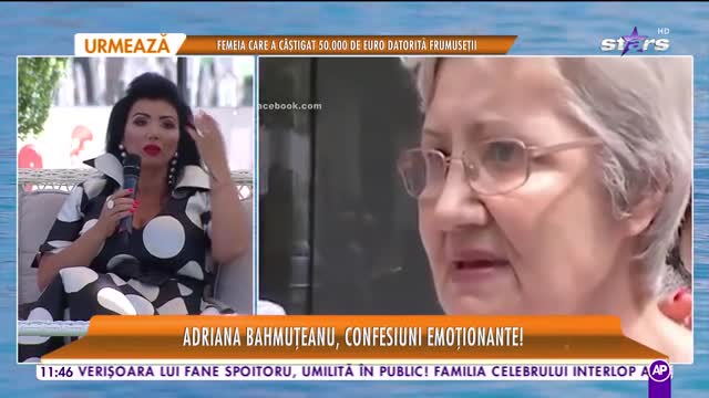 Adriana Bahmuţeanu, confesiuni emoționante! "&Icirc;ncă nu m-am recuperat, nu pot să vorbesc"