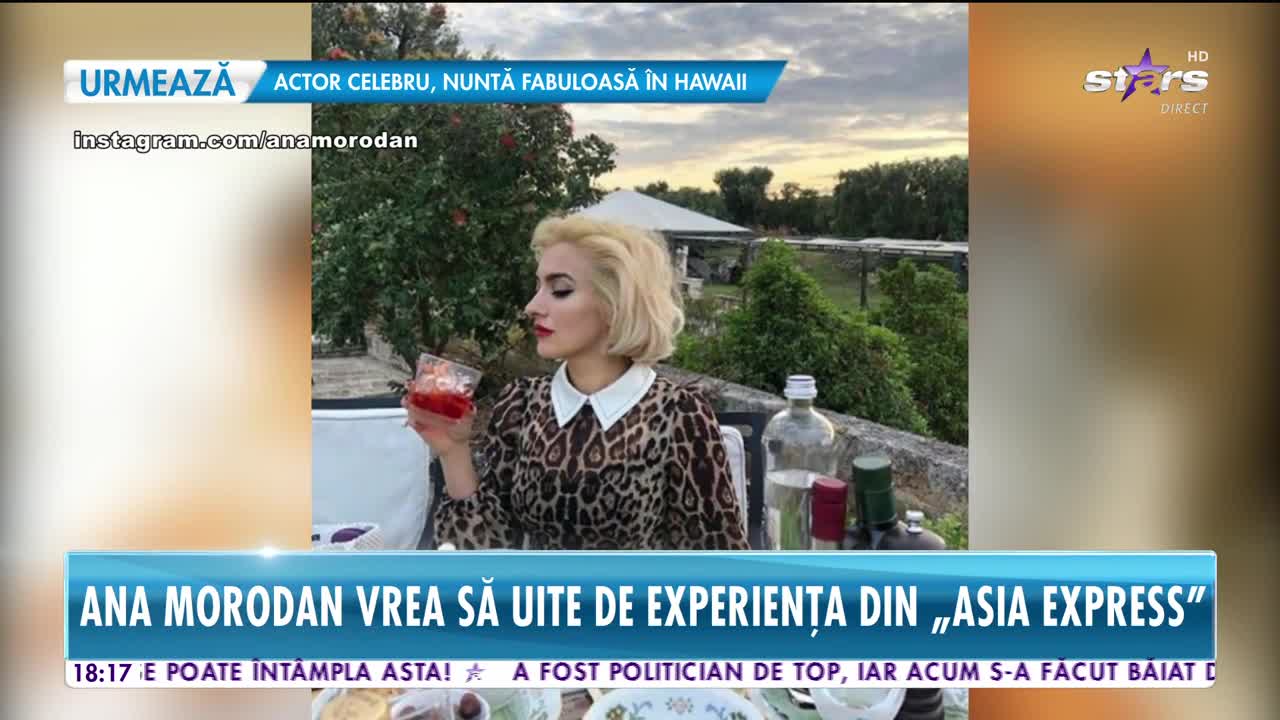 Star News. Ana Morodan, vacanțe &icirc;n locații exclusiviste