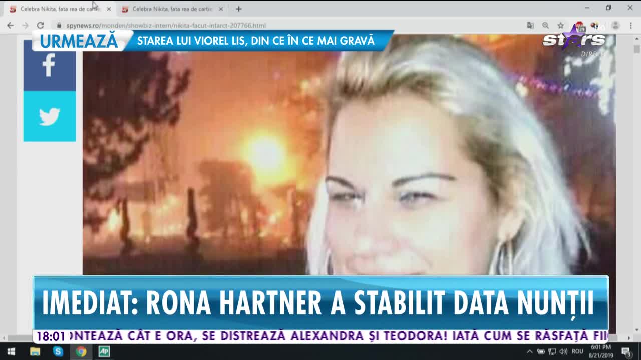 Star News. Celebra Nikita, fata rea de cartier, aşa cum a fost numită, a făcut infarct