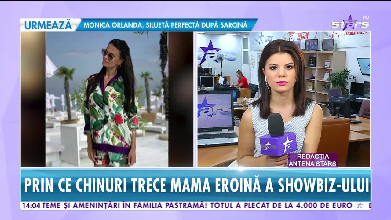 Star News. Anca Serea, probleme după operația de cezariană