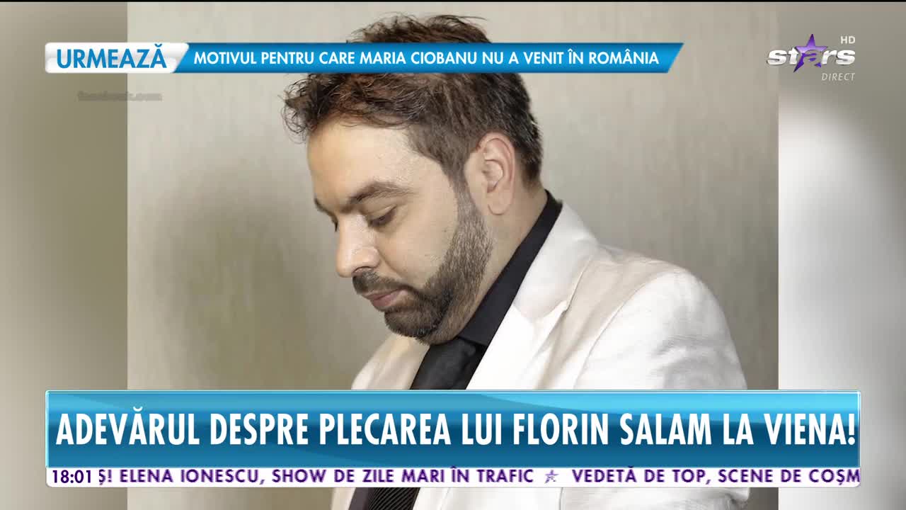 Star News. Adevărul despre plecarea lui Florin Salam la Viena