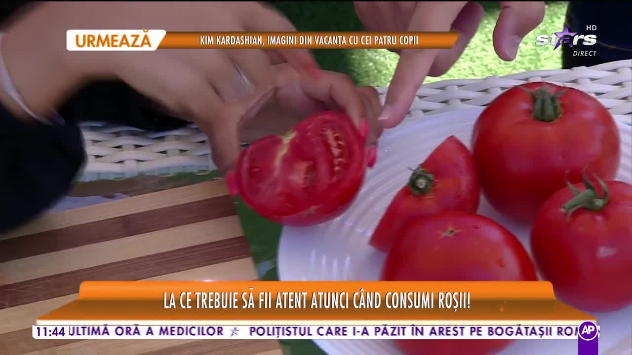Star Matinal. Sfaturi importante de la nutriționistul Cristian Mărgărit! Ce pericole ascund roșiile